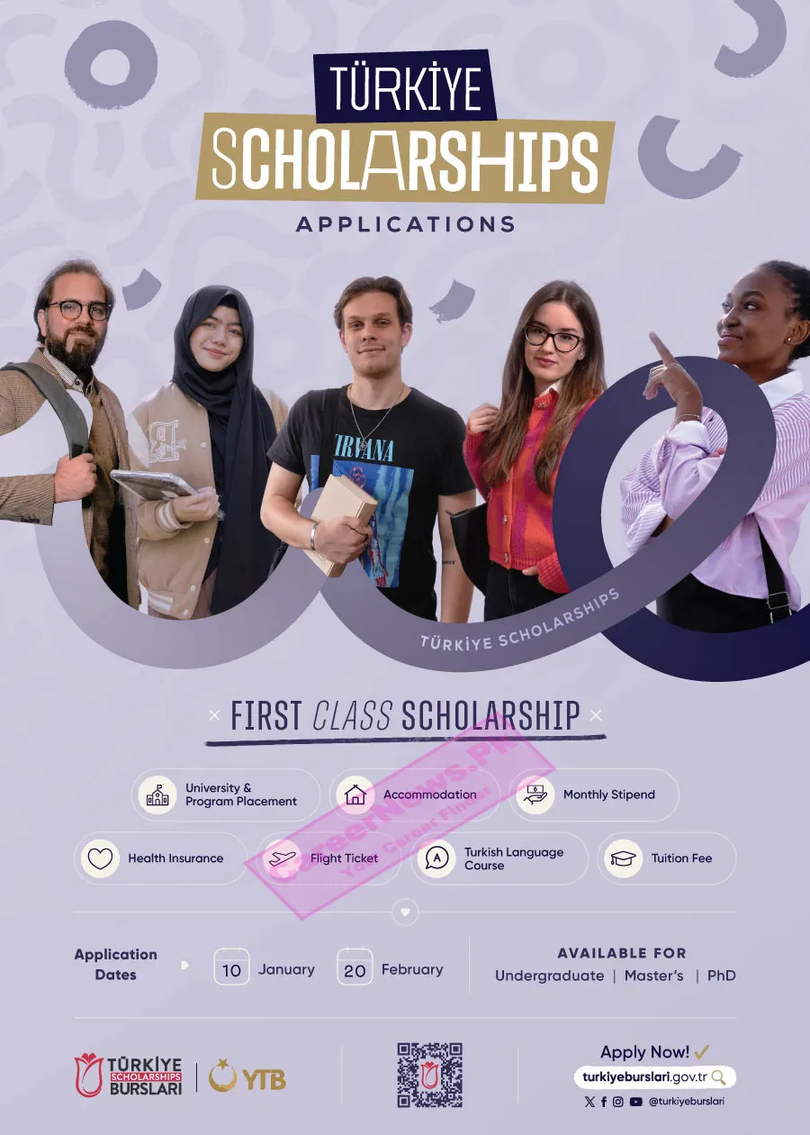 Turkey Scholarships 2024 for International Students Online App;y