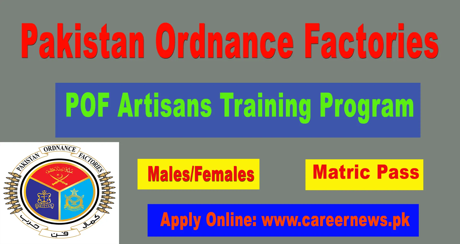POF Artisans Training Program 2024