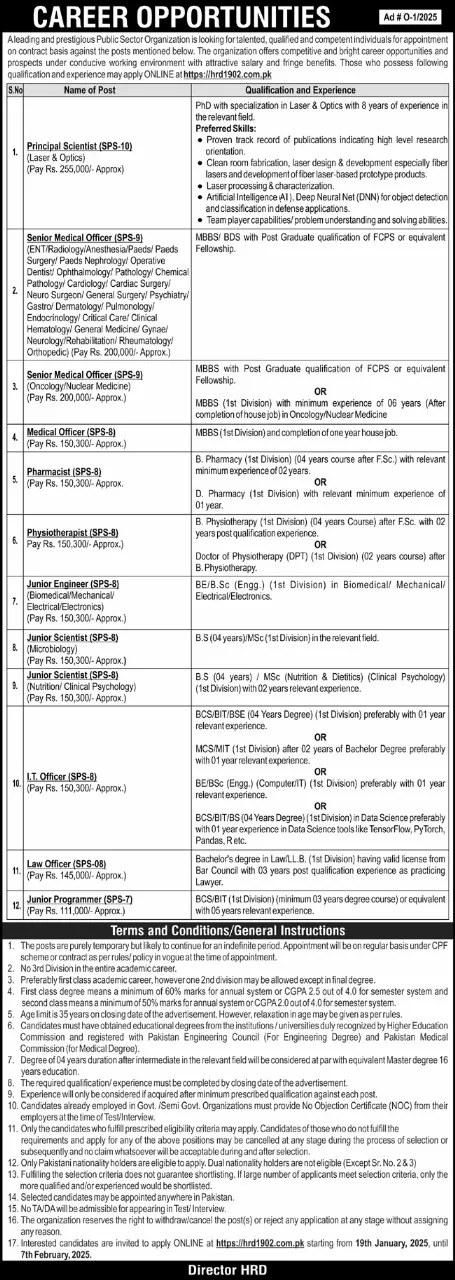 Latest Atomic Energy Jobs 2025 Advertisement